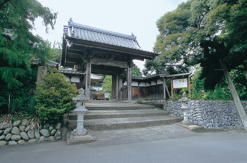 小夜の中山　久延寺